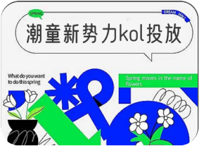 潮童新势力kol投放