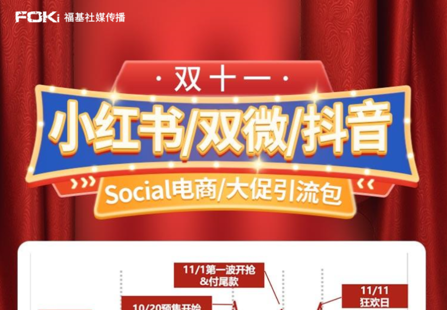 双11大促社媒大卖包